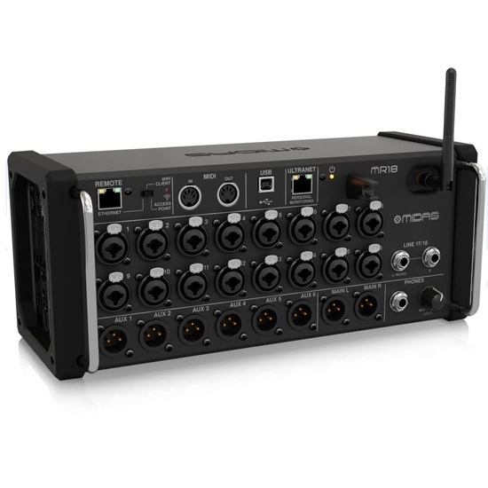 Midas MR18 18-Input Digital Mixer