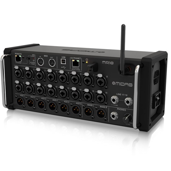 Midas MR18 18-Input Digital Mixer