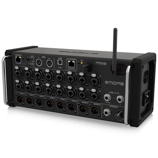 Midas MR18 18-Input Digital Mixer