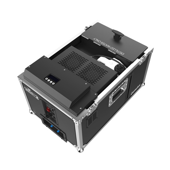 Chauvet DJ Geyser T6 Fog Machine Fogger, RGB Pyrotechnic Light FX+Remote+Fluid