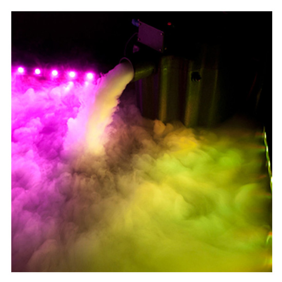 Chauvet DJ Nimbus Professional Dry Ice Smoke / Fog Machine with Carry Bag Package 