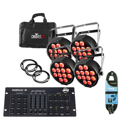 Chauvet SlimPACK Q12 USB + DMX Controller + Cable