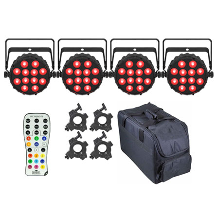 Chauvet SlimPAR T12BT ILS 4-Pack