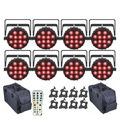 Chauvet SlimPAR T12BT ILS 8-Pack