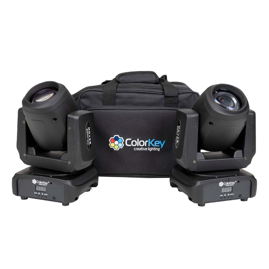 ColorKey CKU-5062 Mover Beam 100 with Carrying Bag Package