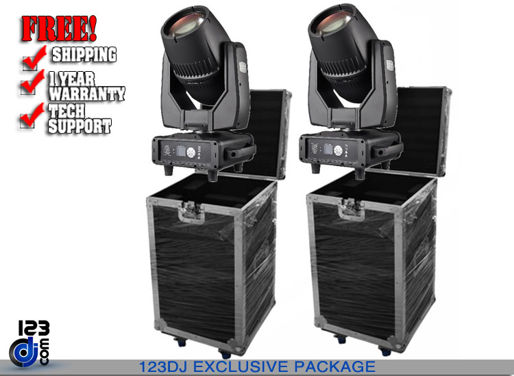 Eliminatrix 350/380w Waterproof Moving Head Package