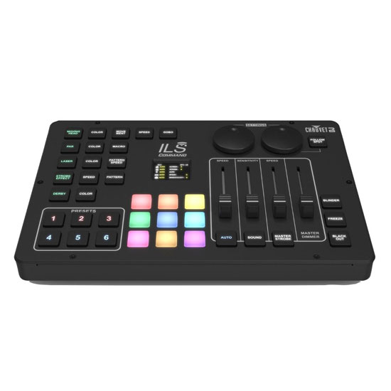 Chauvet DJ SlimPAR 64 RGBA ILS 4-Pack & Lighting Controller Package