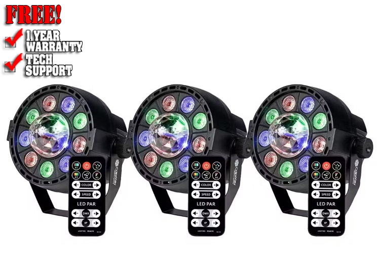 ColorKey CKU-1083 Party Light FX 3PC Package