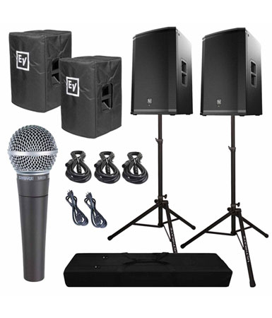 Electro-Voice ETX-15P Powered Speaker Package