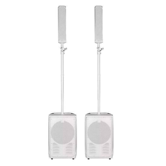 RCF Evox J8-W Active Two Way Portable Array (White) Package