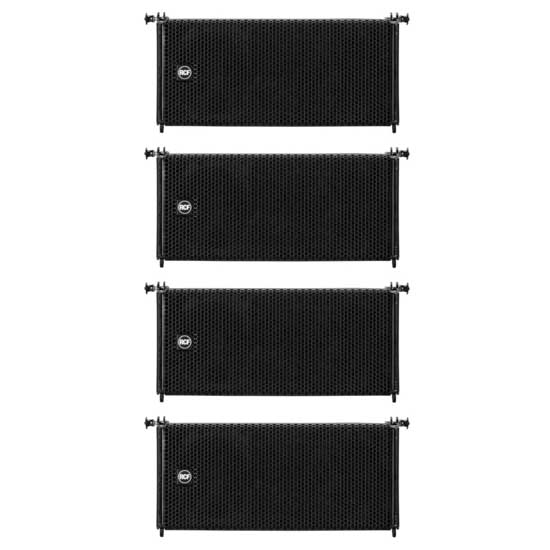 RCF HDL6-A Active Line Array Modules Four Package