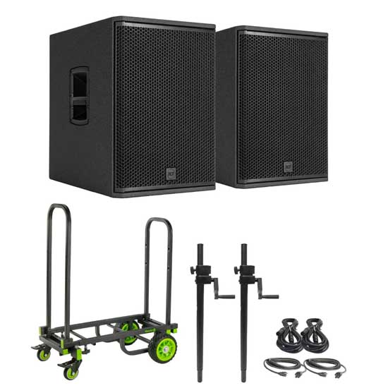 RCF SUB 705-AS MK3 15" Powered Subwoofer Go Package