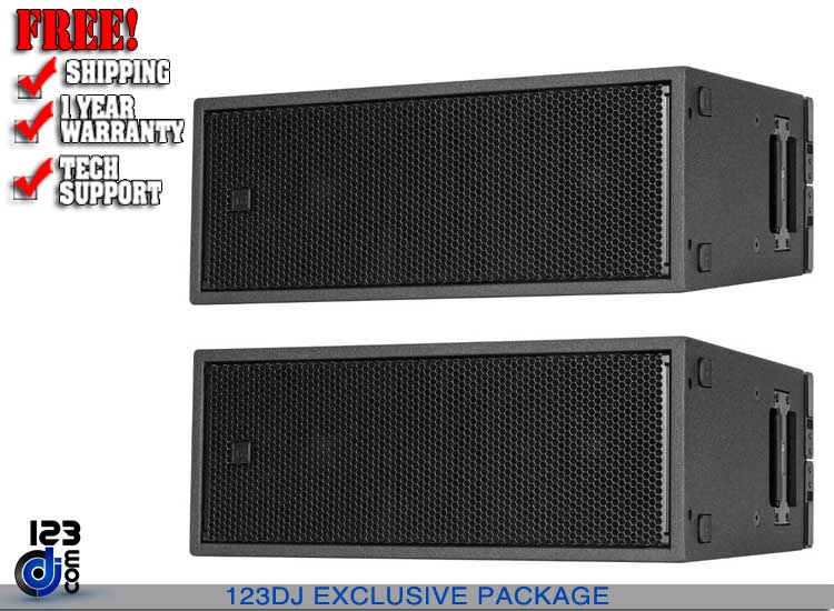 RCF TT 808-AS 8" Powered Subwoofers Dual Package