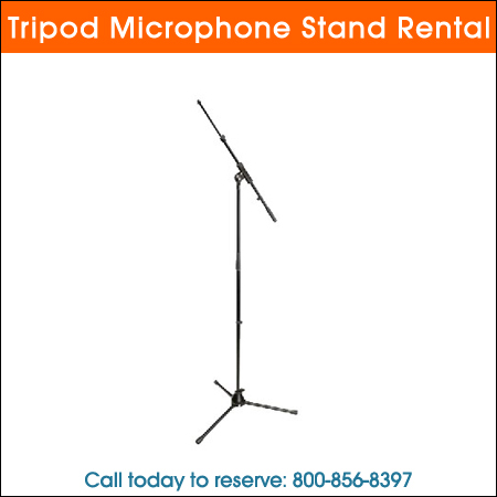 Tripod Microphone Stand Rental