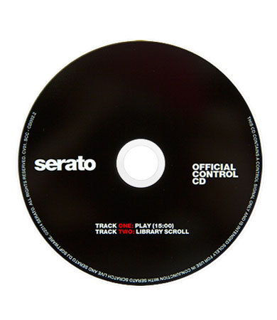 Serato Official Control CDs (Pair)