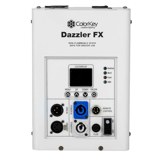 ColorKey CKU-7703 Dazzler FX with Road Case Package (White)