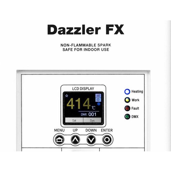 ColorKey CKU-7703 Dazzler FX with Road Case Package (White)