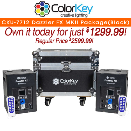 ColorKey CKU-7712 Dazzler FX MKII Package(Black)