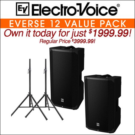 Electro Voice EVERSE 12 Value pack