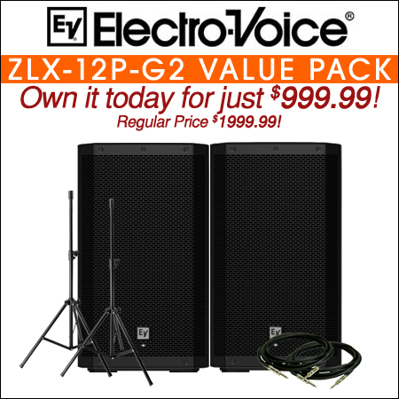 Electro Voice ZLX 12P G2 Value Pack