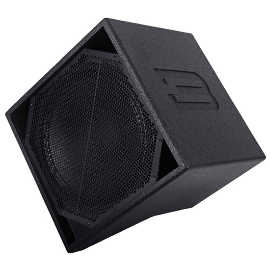 BASSBOSS DiaMon 112 12" Remote Powered Top Passive Loudspeaker- Enamel Black