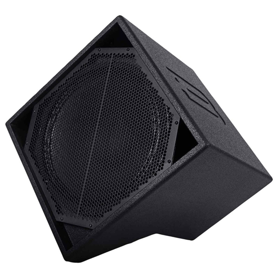 BASSBOSS DiaMon 112 12" Remote Powered Top Passive Loudspeaker- Enamel Black