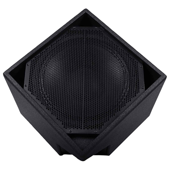 BASSBOSS DiaMon 112 12" Remote Powered Top Passive Loudspeaker- Enamel Black