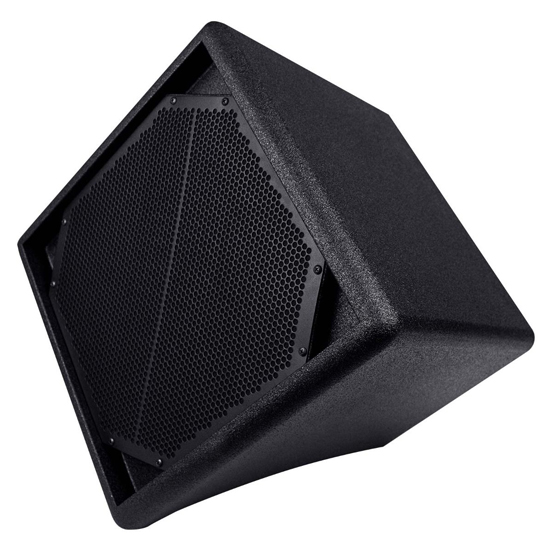 BASSBOSS DiaMon 112 12" Remote Powered Top Weatherized Passive Loudspeaker - Polyurea Black