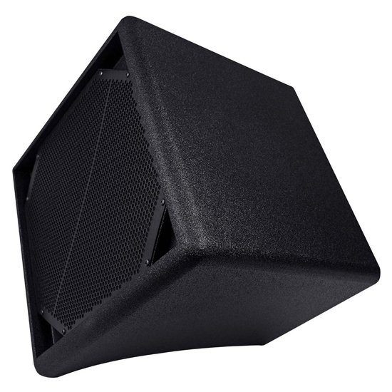 BASSBOSS DiaMon 112 12" Remote Powered Top Weatherized Passive Loudspeaker - Polyurea Black