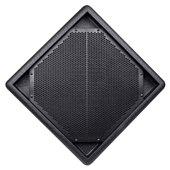 BASSBOSS DiaMon 112 12" Remote Powered Top Weatherized Passive Loudspeaker - Polyurea Black