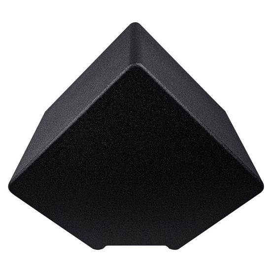 BASSBOSS DiaMon 112 12" Remote Powered Top Weatherized Passive Loudspeaker - Polyurea Black