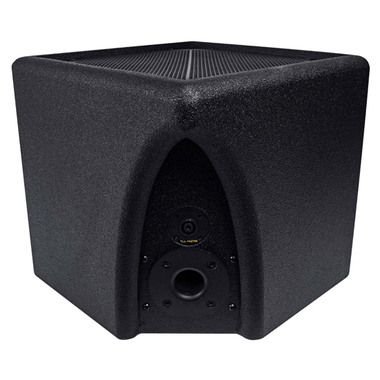 BASSBOSS DiaMon 112 12" Remote Powered Top Weatherized Passive Loudspeaker - Polyurea Black