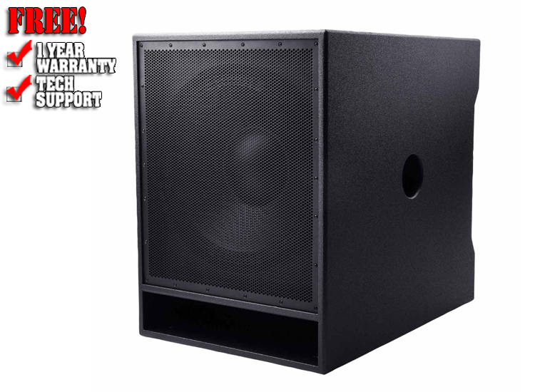 BASSBOSS DJ18S-MK3 Single 18" Powered Active Subwoofer