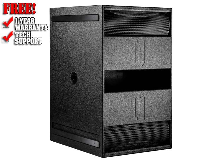 BASSBOSS MAKARA dBL21-MK3 High-Output Dual 21" Powered Subwoofer