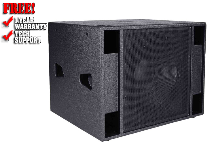 BASSBOSS SSP118-MK3 Single 18" Powered Active Subwoofer