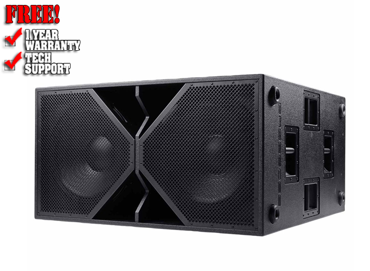 BASSBOSS ZV28-MK3 Dual 18" Powered Active Subwoofer