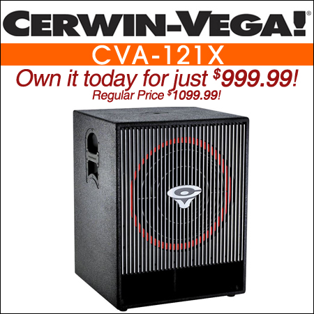 cerwin vega dj subwoofer