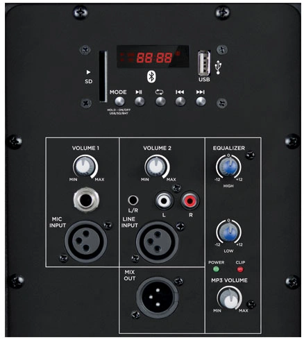 Gemini AS-15BLU 15" Active Bluetooth PA Speaker