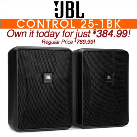 JBL Control 25-1BK