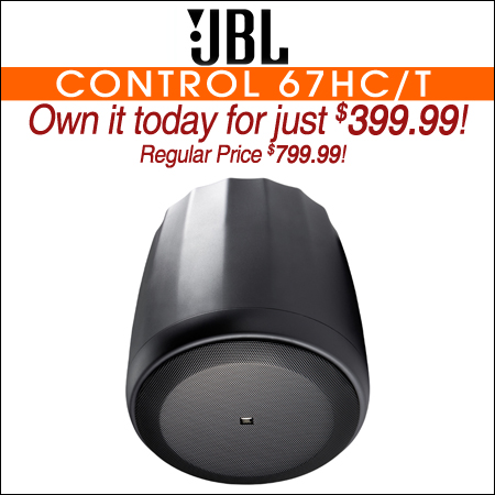 JBL Control 67HC/T High Ceiling Pendant Speaker