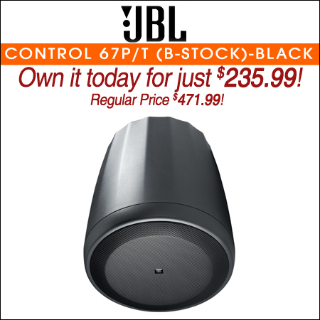 JBL Control 67P/T (B-Stock)-Black