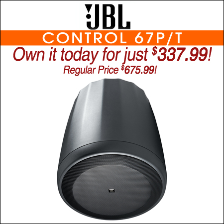 JBL Control 67P/T Extended Range Full-Range Pendant Speaker