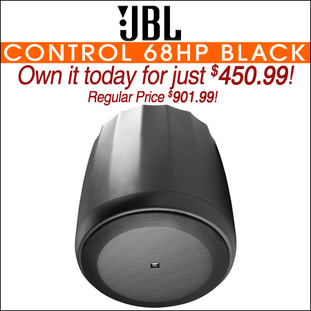 JBL Control 68HP High-Power Pendant Loudspeaker Black