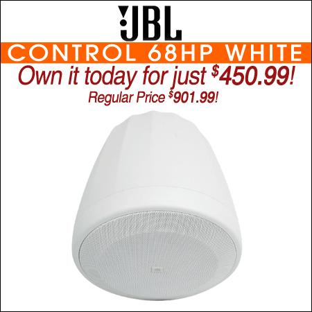 JBL Control 68HP High-Power Pendant Loudspeaker White