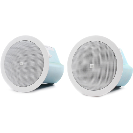 JBL Control 14C/T 4-inch Ceiling Speaker with Transformer-White (Pair)