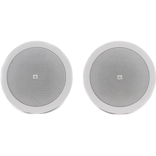 JBL Control 14C/T 4-inch Ceiling Speaker with Transformer-White (Pair)