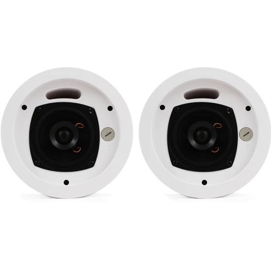 JBL Control 14C/T 4-inch Ceiling Speaker with Transformer-White (Pair)