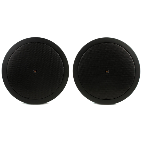 JBL Control 16C/T 6.5" Ceiling Speakers with Transformer-Black (Pair)