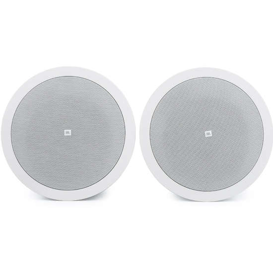 JBL Control 16C/T 6.5" Ceiling Speakers with Transformer-White (Pair)