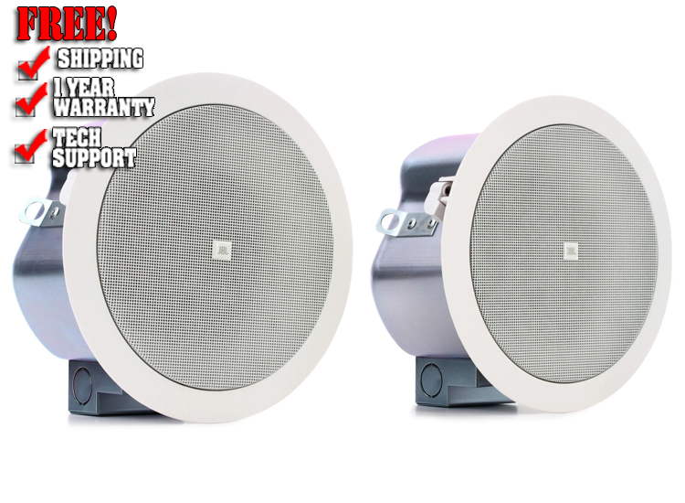 JBL Control 24C Micro 4.5-inch Ceiling Speakers-White (Pair)